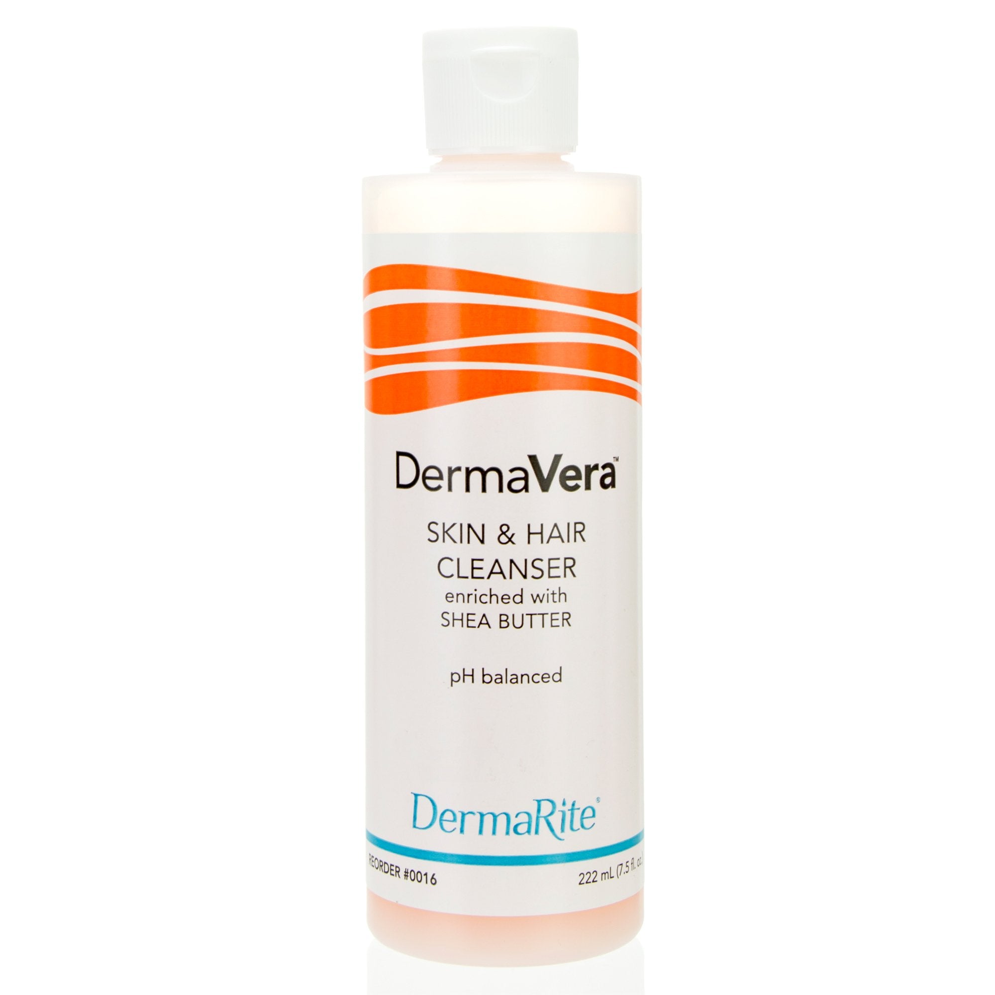 Shampoo and Body Wash DermaVera 7.5 oz. Flip Top Bottle Scented