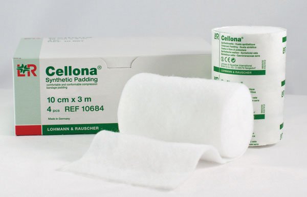 Orthopedic Padding Roll Self-Adherent Cellona 4 Inch X 3.3 Yard Synthetic NonSterile, Packaging Type- Box