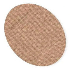 Adhesive Strip Curity 1 X 1-1/4 Inch Fabric Oval Tan Sterile 1 X 1-1/4 Inch · Case of 1200