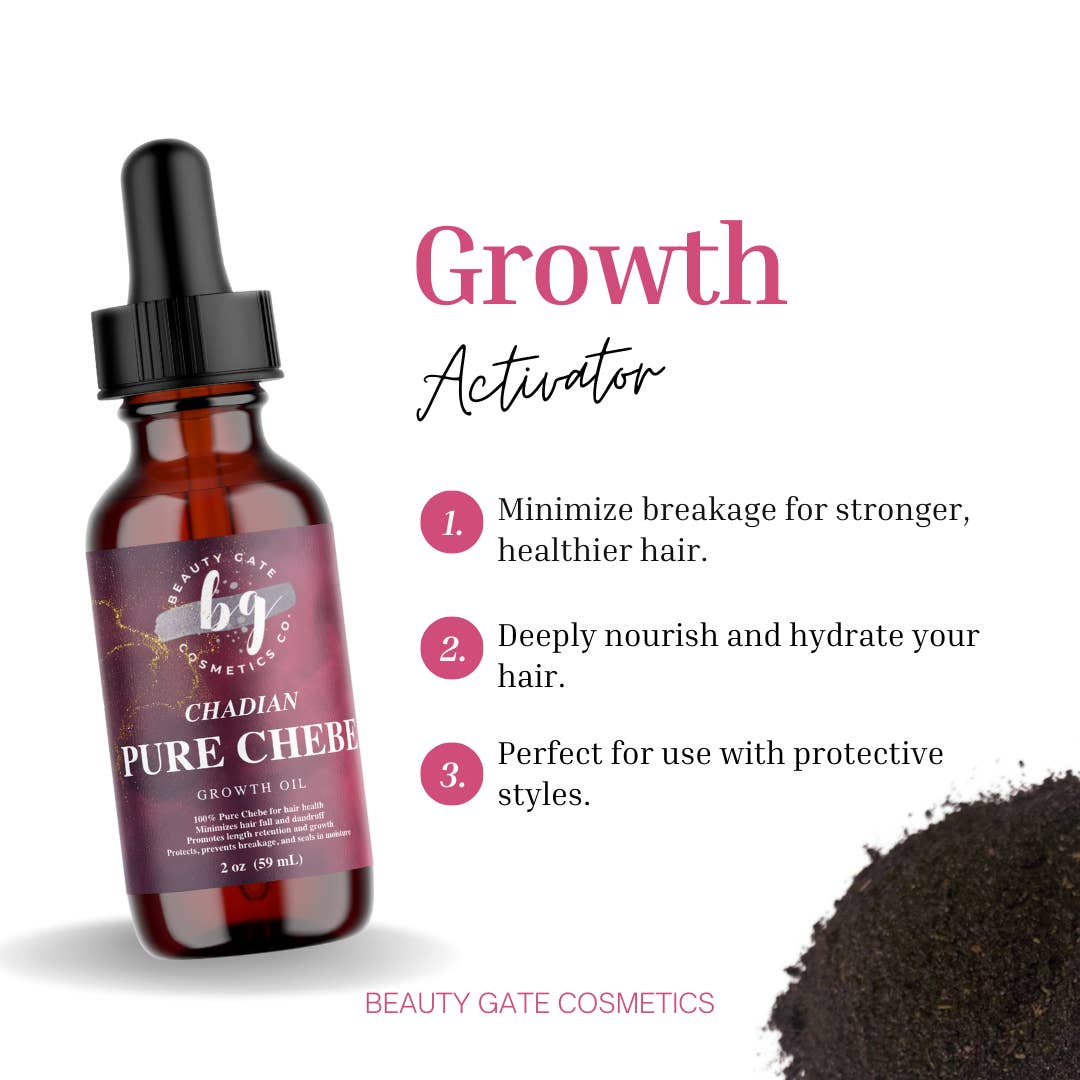 beauty gate wild harvested pure chebe growth oil
