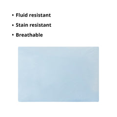 bed pillow mckesson 19 x 25 inch blue reusable packaging type each