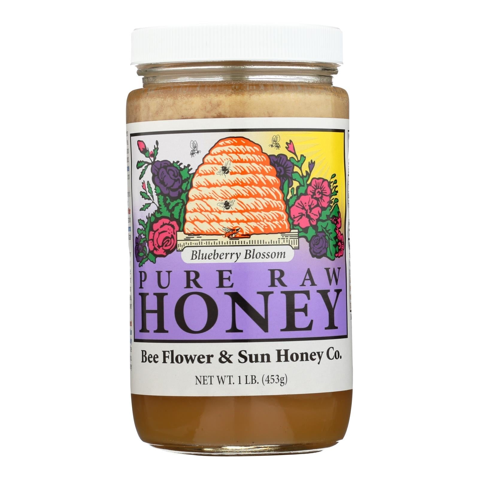 Bee Flower And Sun Honey - Blueberry Blossom - Case Of 12 Lbs
