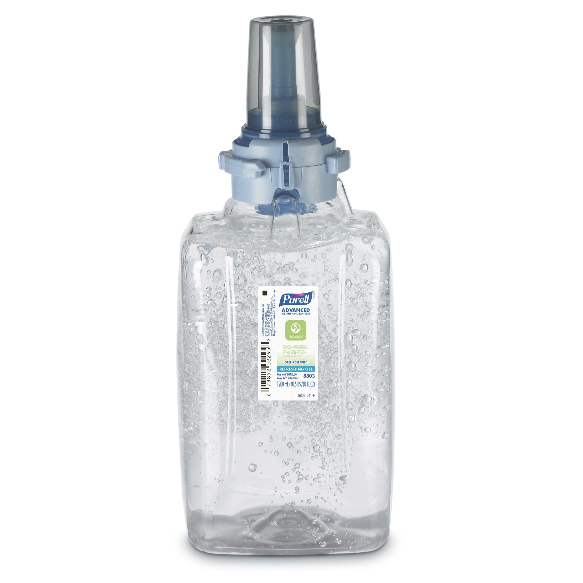 Hand Sanitizer Purell Advanced 1,200 mL Ethyl Alcohol Gel Dispenser Refill Bottle