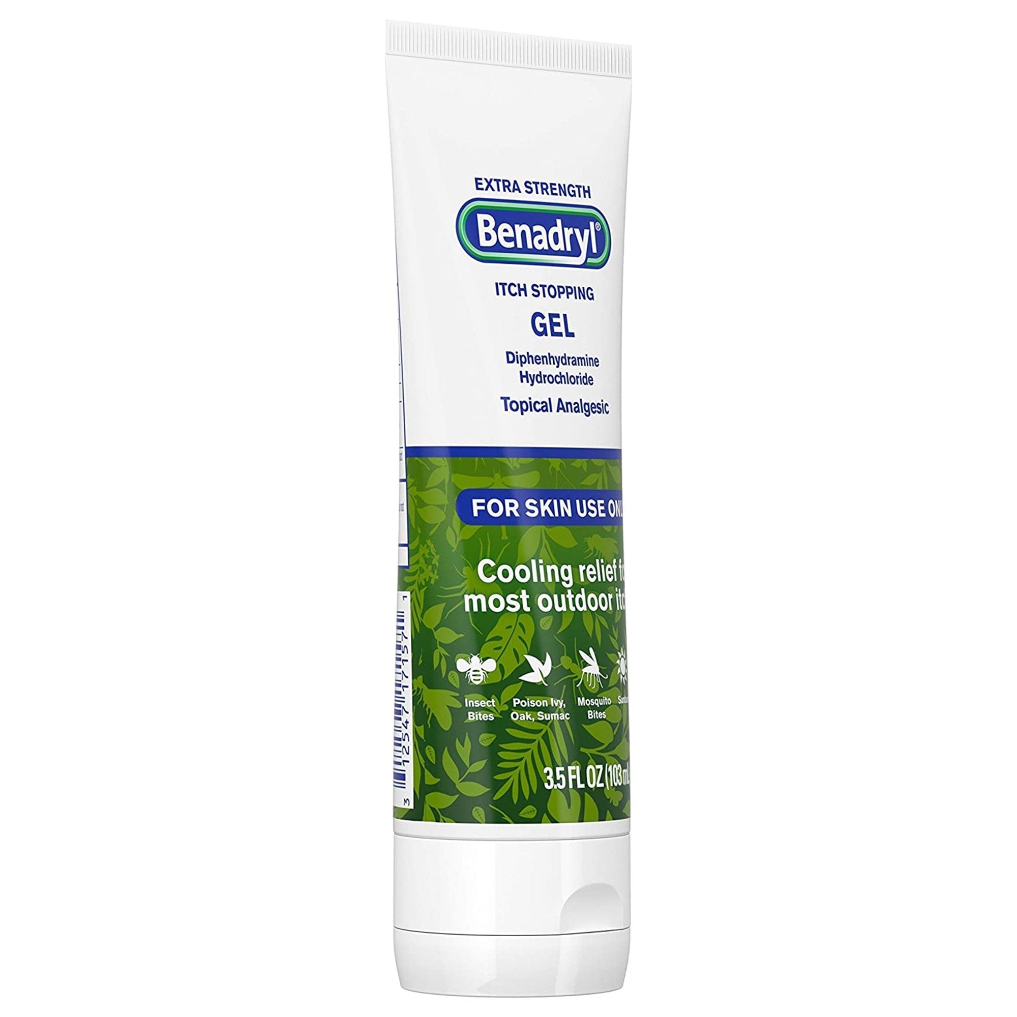 benadryl itch stopping diphenhydramine topical analgesic gel extra strength benadryl itch relief mk874402ea