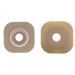 Ostomy Barrier New Image Flextend Precut, Extended Wear Without Tape 44 mm Flange Green Code System Hydrocolloid 7/8 Inch Opening | 5/Box - 1-1/4 inch opening