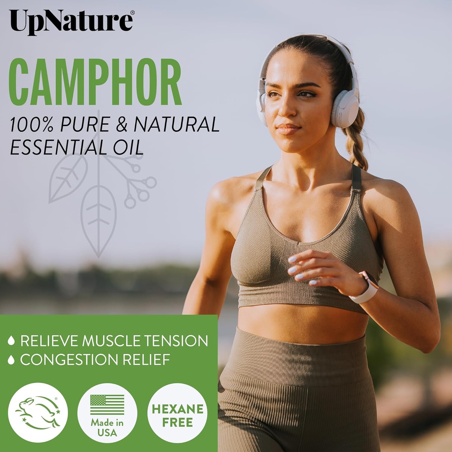 Camphor Essential Oil 4Oz - Pure Camphor Oil for Aromatherapy Diffusers