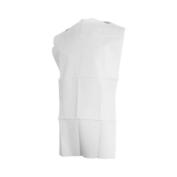 Bib McKesson Tie Closure Disposable Polyethylene / Tissue