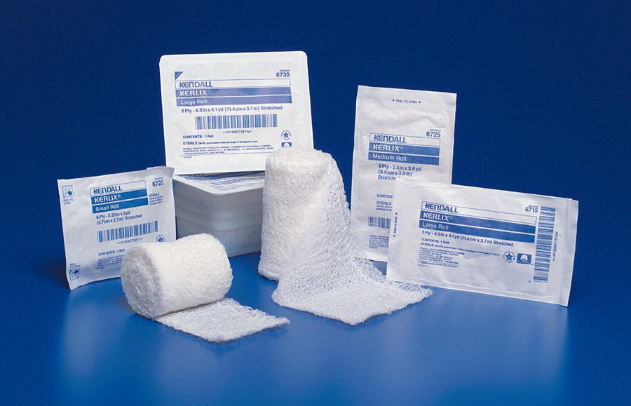 Fluff Bandage Roll Kerlix™ 4-1/2 Inch X 4 Yard 6-Ply Sterile 1 per Tray