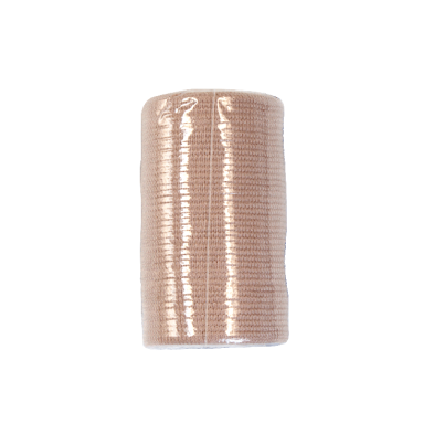 Elastic Bandage Dynarex 3 Inch X 4-1/2 Yard Clip Detached Closure Tan NonSterile Standard Compression,Packaging Type- Box