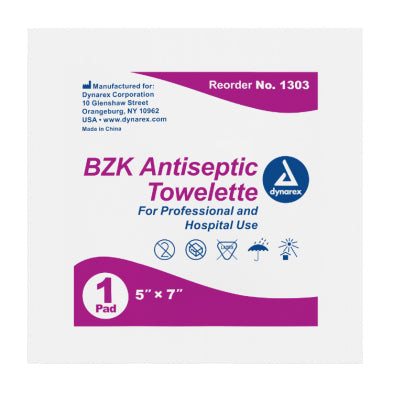 BZK Antiseptic Towelettes