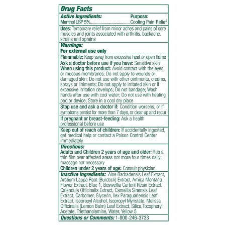 biofreeze professional 5 menthol topical pain relief biofreeze professional topical pain relief mk1027518ea