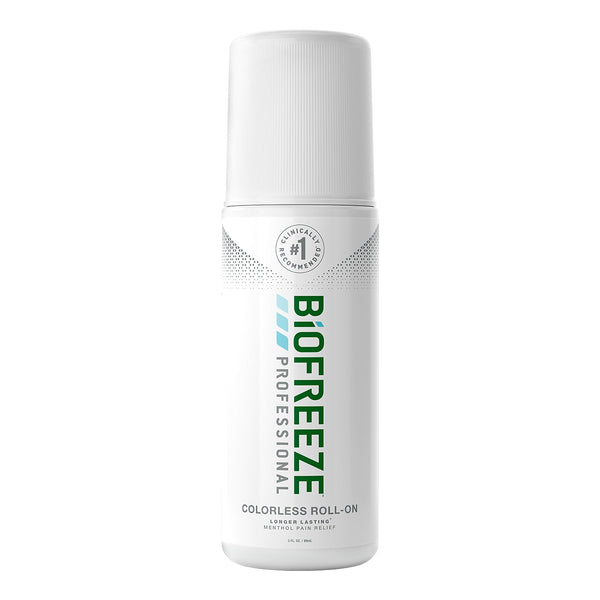 Topical Pain Relief Biofreeze Professional 5% Strength Menthol Topical Gel 3 oz.