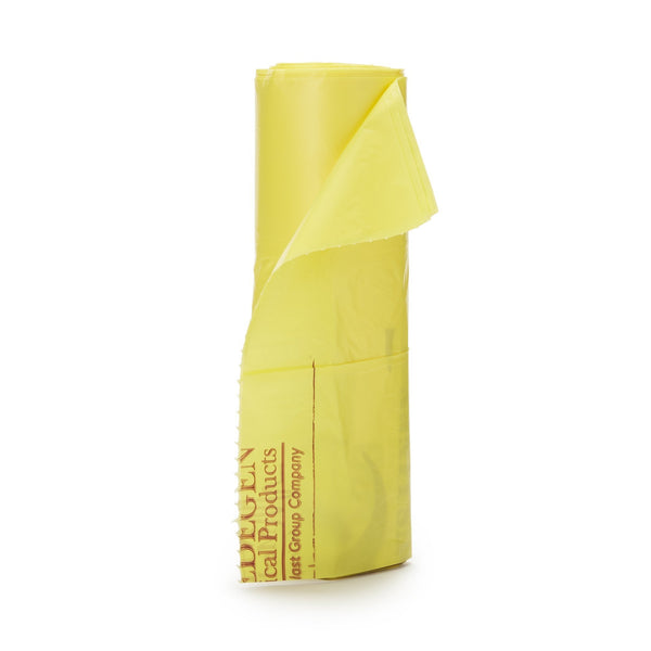 Biohazard Laundry Bag McKesson 30 to 33 gal. Yellow Bag 31 X 43 Inch