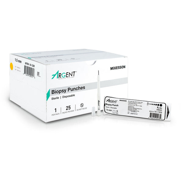 Biopsy Punch McKesson Argent Dermal 1.5 mm