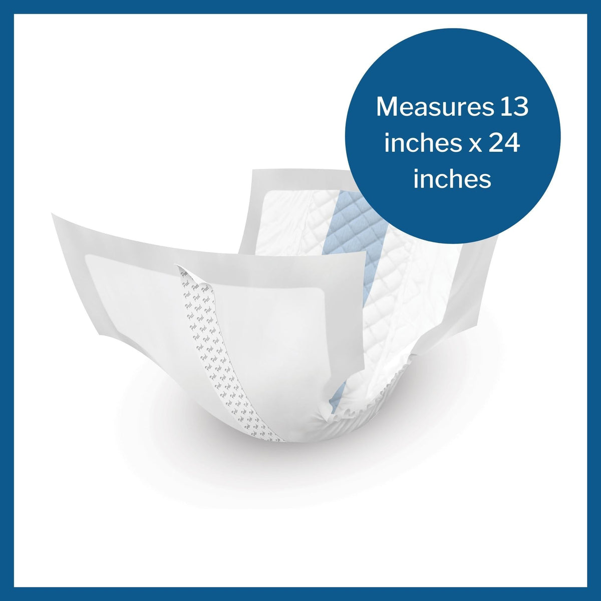 bladder control pad dignity doubler 13 x 24 inch moderate absorbency polymer core one size fits most packaging type case