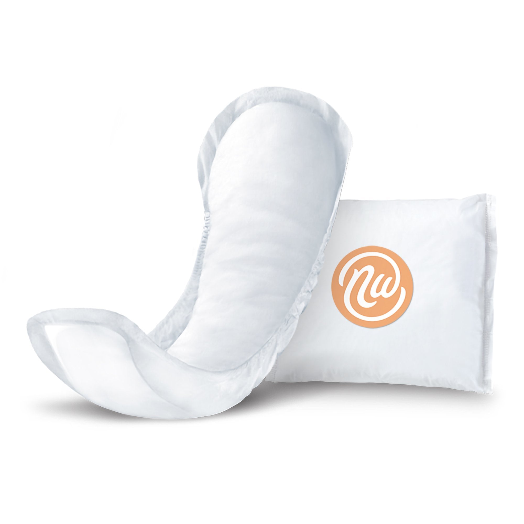 Bladder Control Pad Nexwear Moderate 10 Inch Length Moderate Absorbency Super Absorbent Core One Size Fits Most