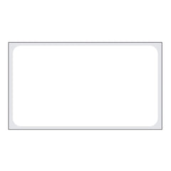 Blank Label Barkley Thermal Paper White 1 1/4 X 2 1/4 Inch