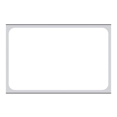 Blank Label pdc Printer Label White Paper 1 1/4 X 2 Inch