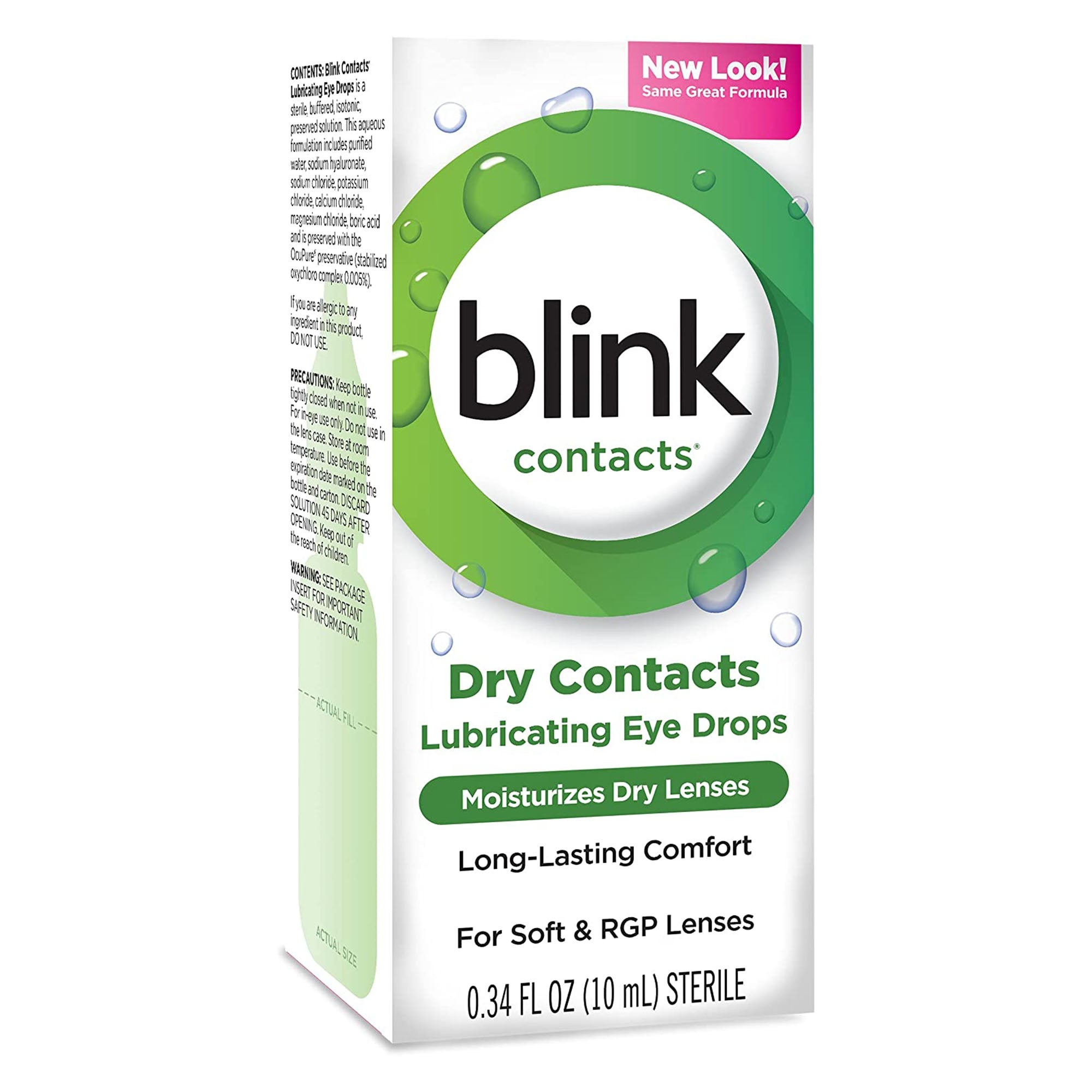 blink contacts purified water sodium chloride contact lens solution 0 34 oz blink contacts contact lens solution mk725899ea