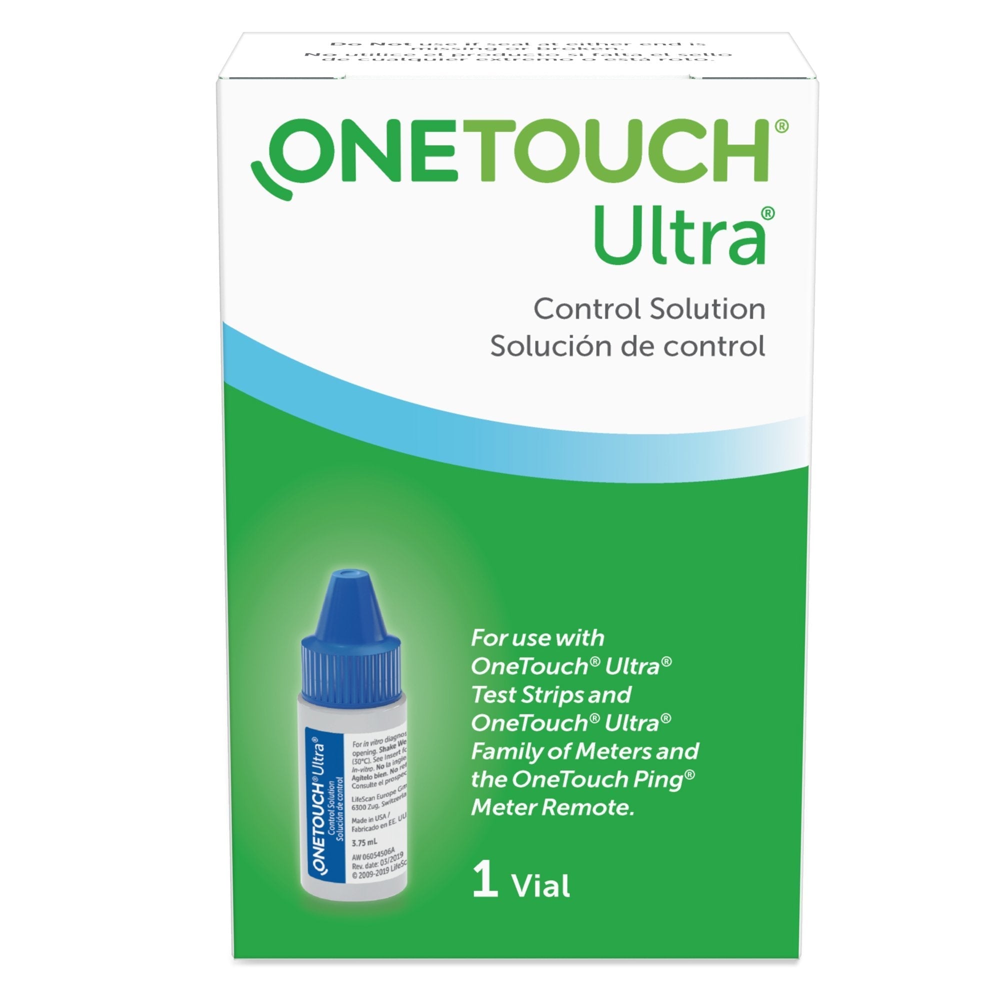 Blood Glucose Control Solution One Touch Ultra