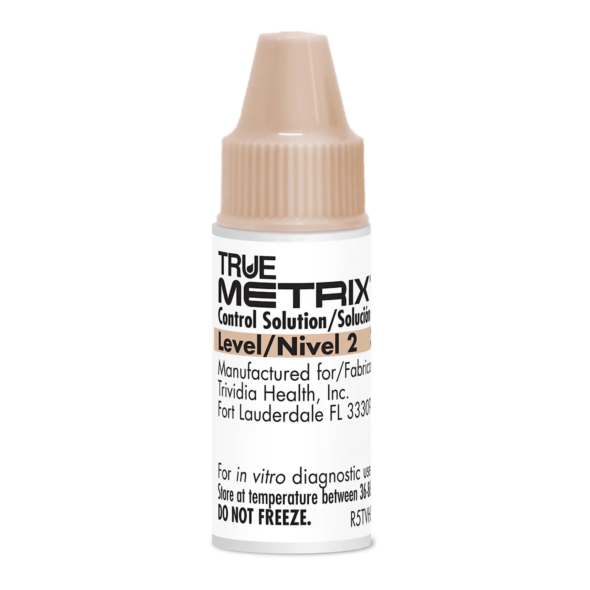 blood glucose control solution true metrix 3 ml level 2