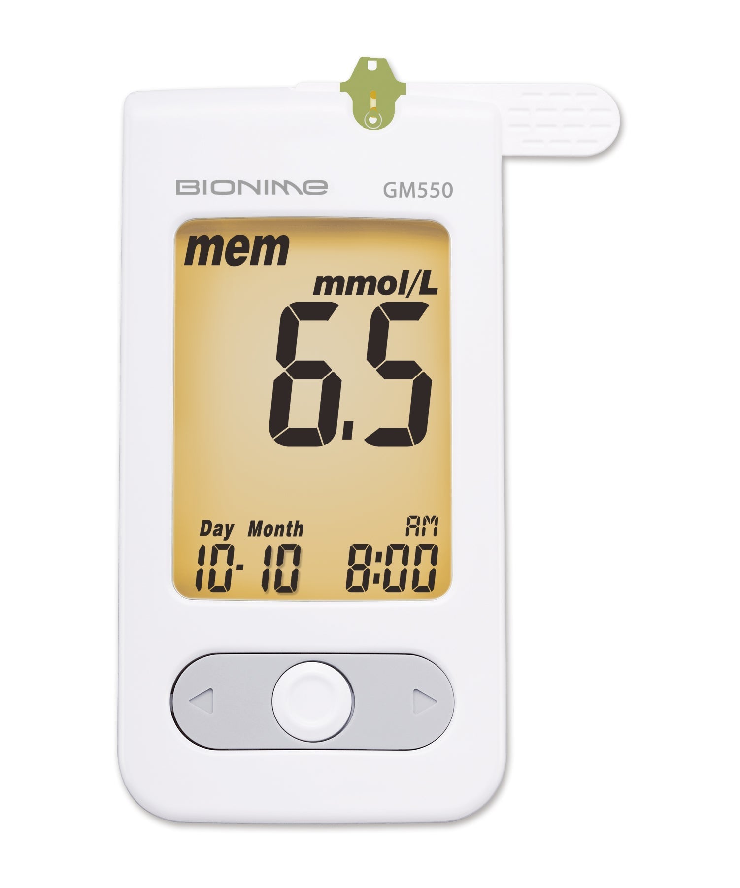 blood glucose meter kit bionime 5 seconds stores up to 500 results requires coding