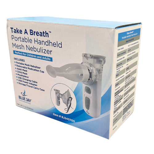 Blue Jay Portable Nebulizer box