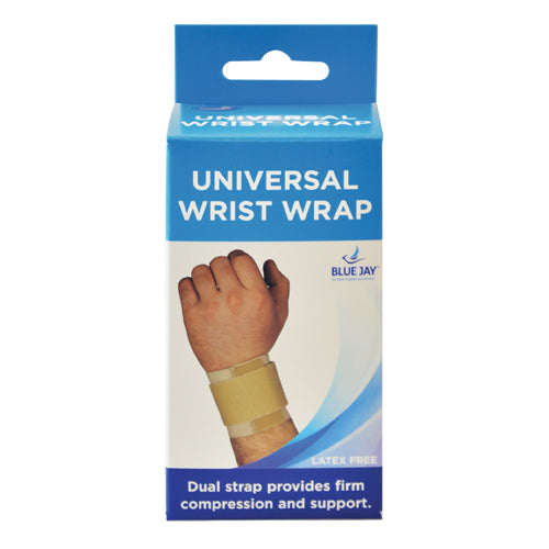 Blue Jay Universal Wrist Wrap Beige   All Care Store