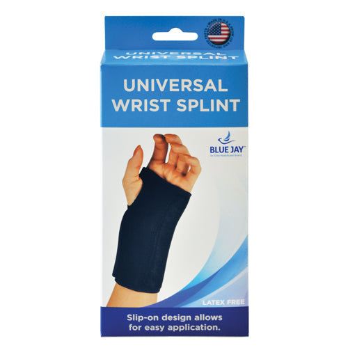 Blue Jay Wrist Splint  Black Universal   All Care Store