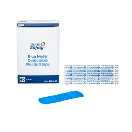 blue metal detectable plastic strip 2