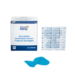 blue metal detectable woven bandage 6