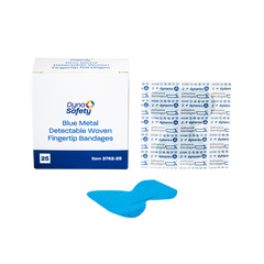 blue metal detectable woven bandage 6