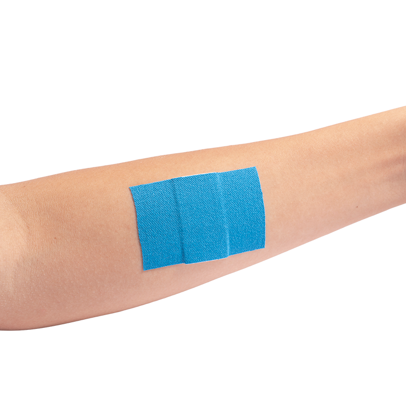 blue metal detectable woven bandage 6