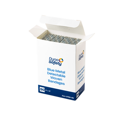 blue metal detectable woven bandage 6