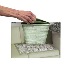 boom home medical flourish ultra absorbent underpads sage green flourish disposable underpad mk1253386bx