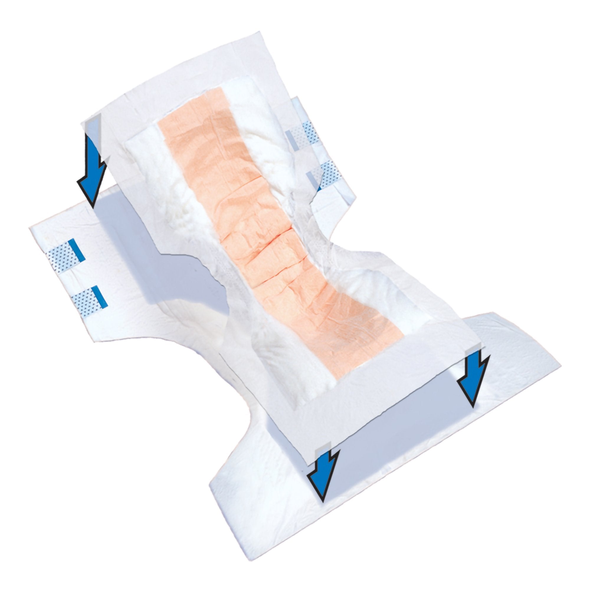 booster pad tranquility top liner contour 14 x 32 inch heavy absorbency super absorbent core one size fits most packaging type case