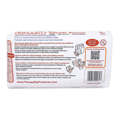 booster pad tranquility topliner 2 3 4 x 10 1 2 inch heavy absorbency super absorbent core mini packaging type case