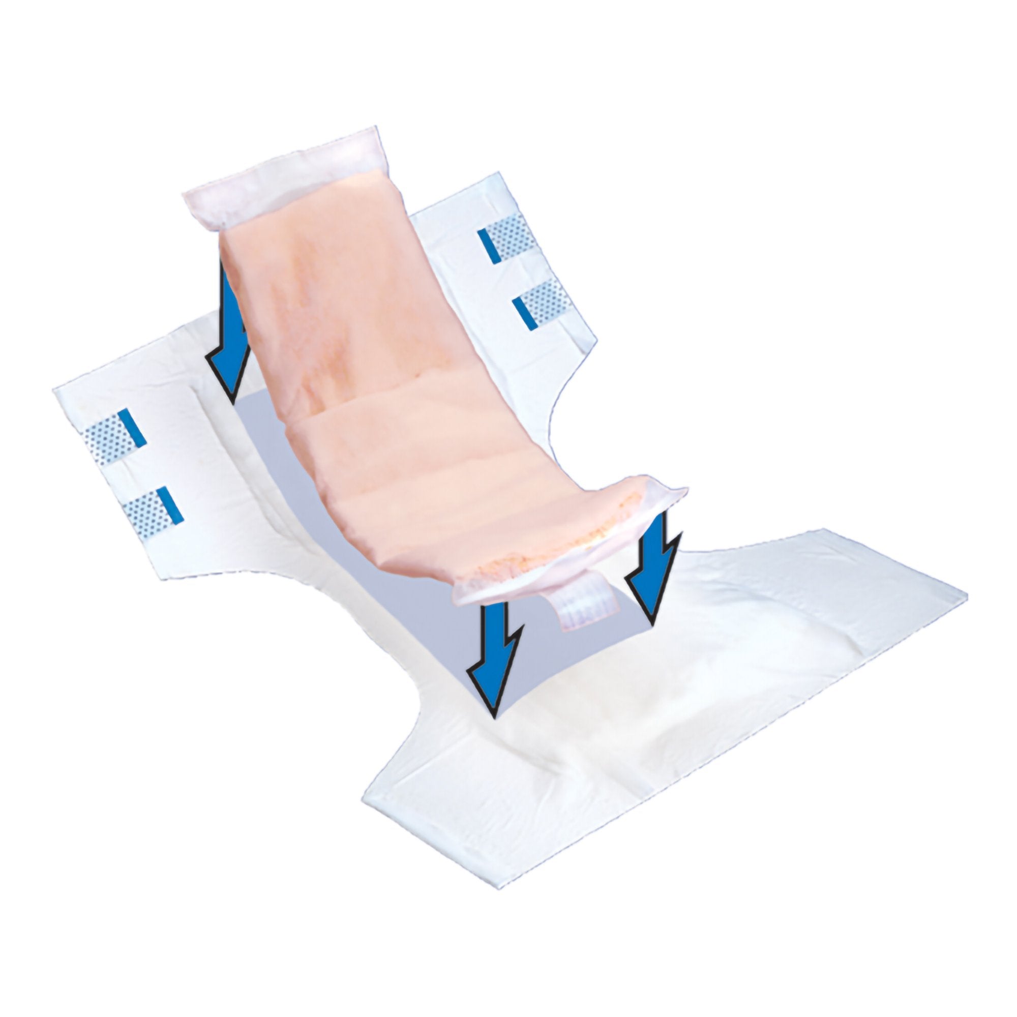 booster pad tranquility topliner 4 x 14 inch heavy absorbency super absorbent core regular packaging type case