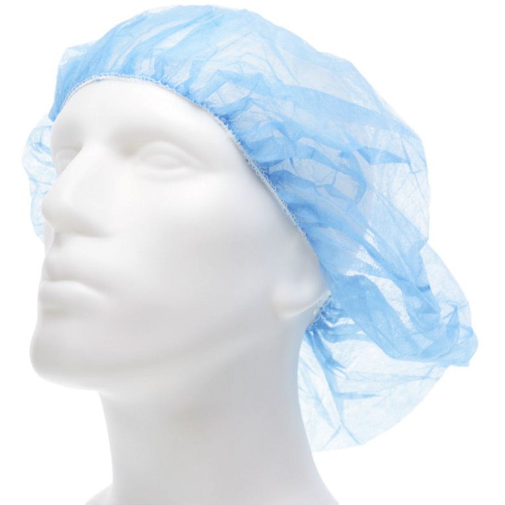 Bouffant Cap Cardinal Health One Size Fits Most Blue Elastic Closure