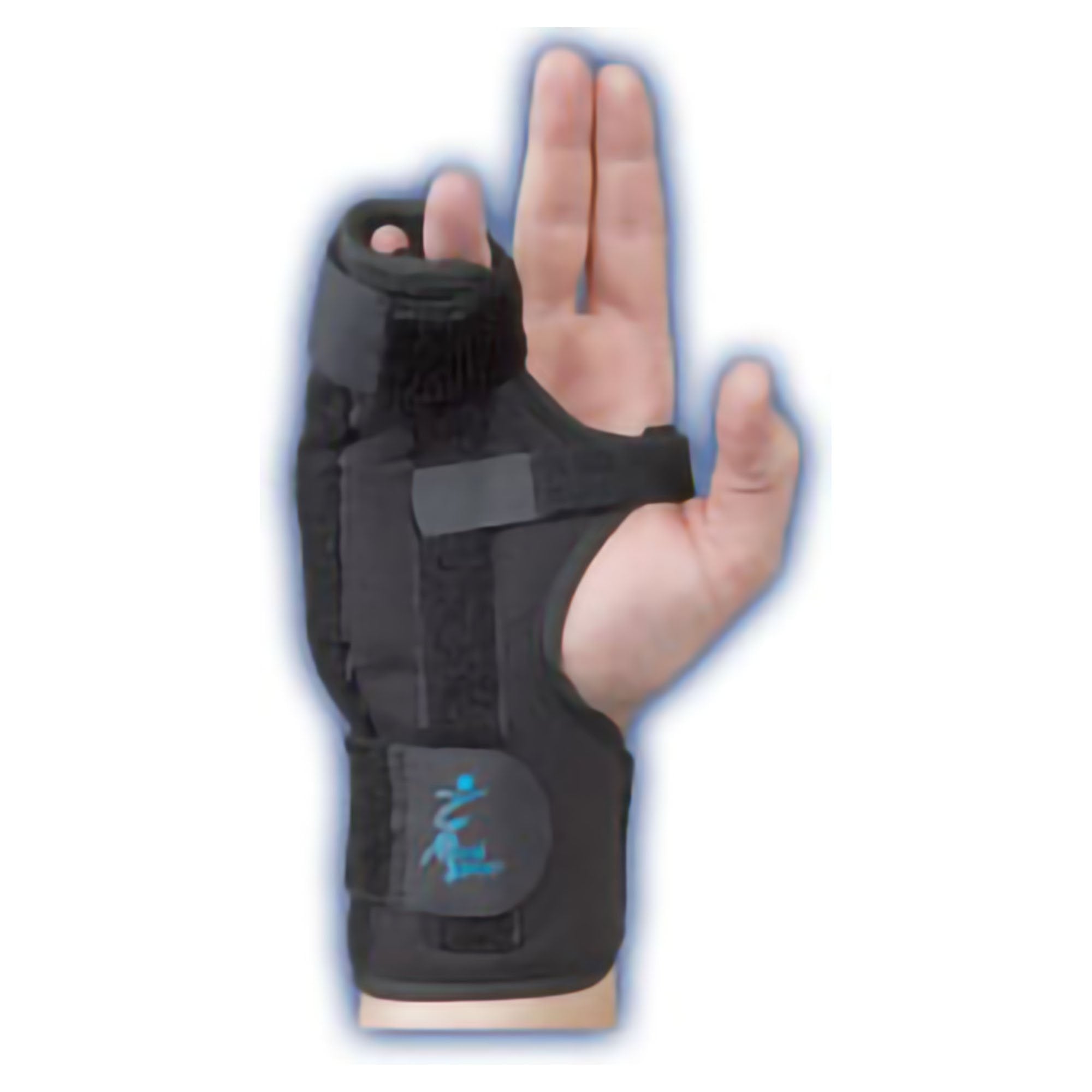 Boxer Fracture Brace Med Spec Aluminum / Felt Right Hand Black Large