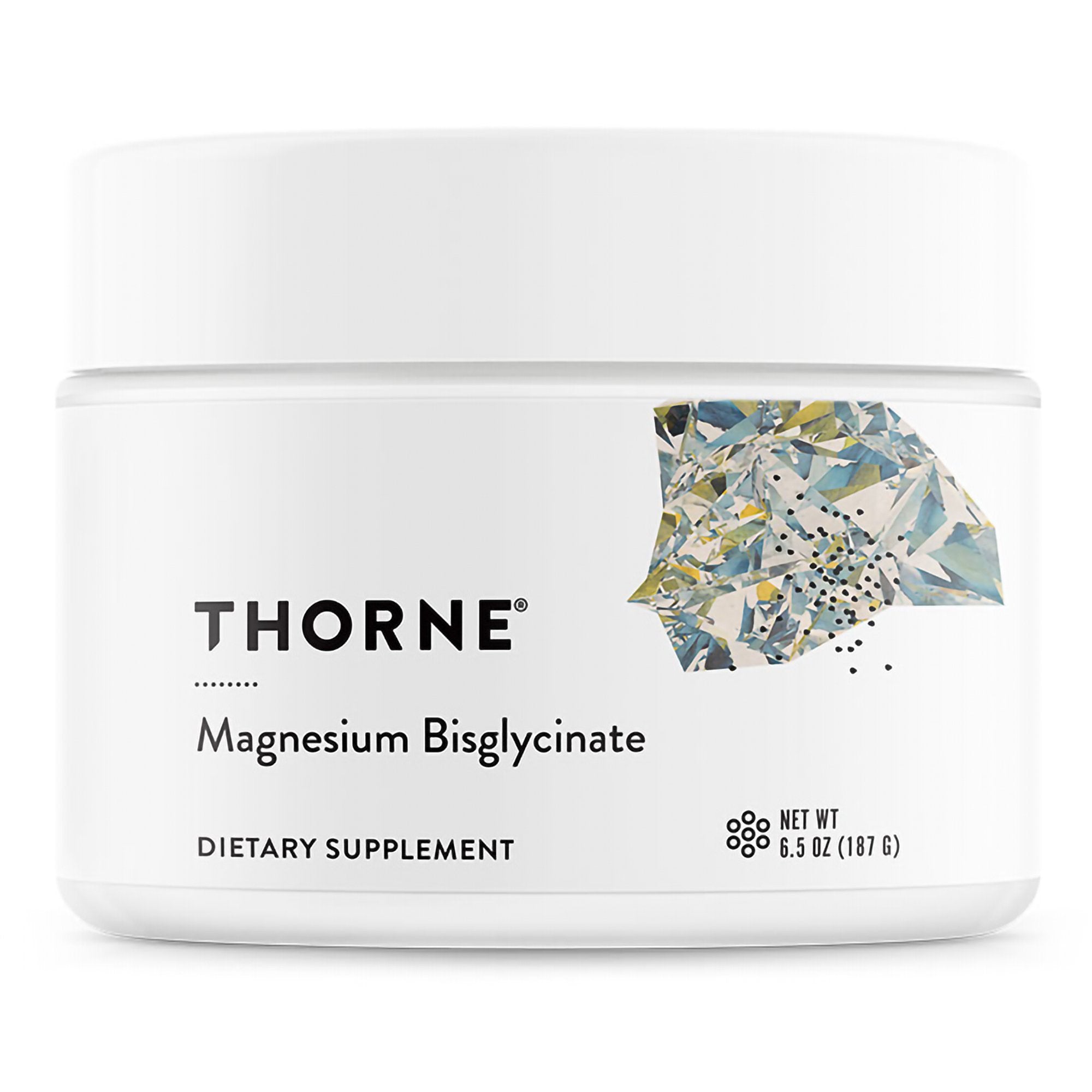 Dietary Supplement THORNE Magnesium Bisglycinate Magnesium (as Magnesium Bisglycinate) 200 mg Strength Powder 6.5 oz., Packaging Type- Case