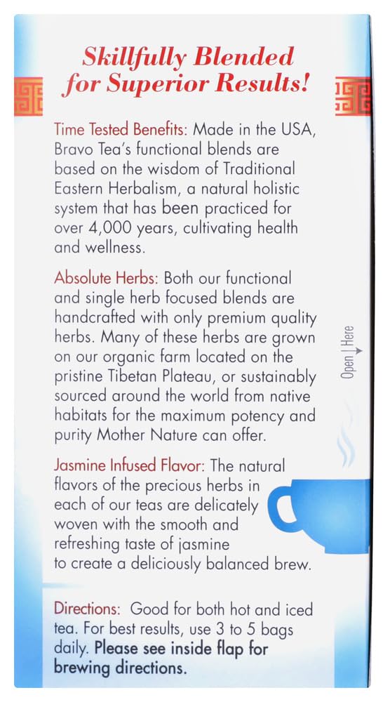 bravo teas and herbs tea sugar level 20 bag