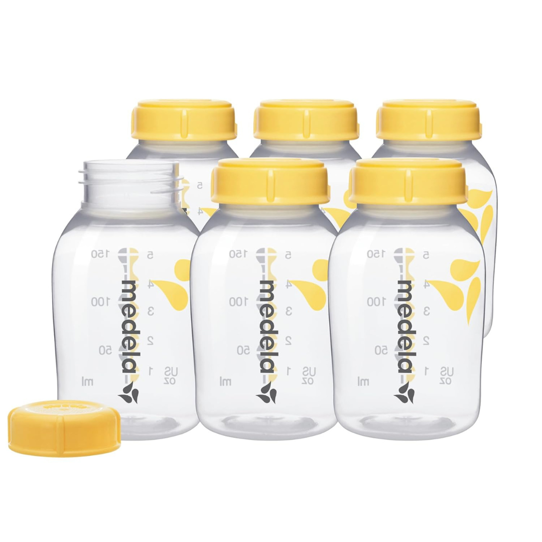 breast milk collection bottle medela 5 oz polypropylene packaging type case