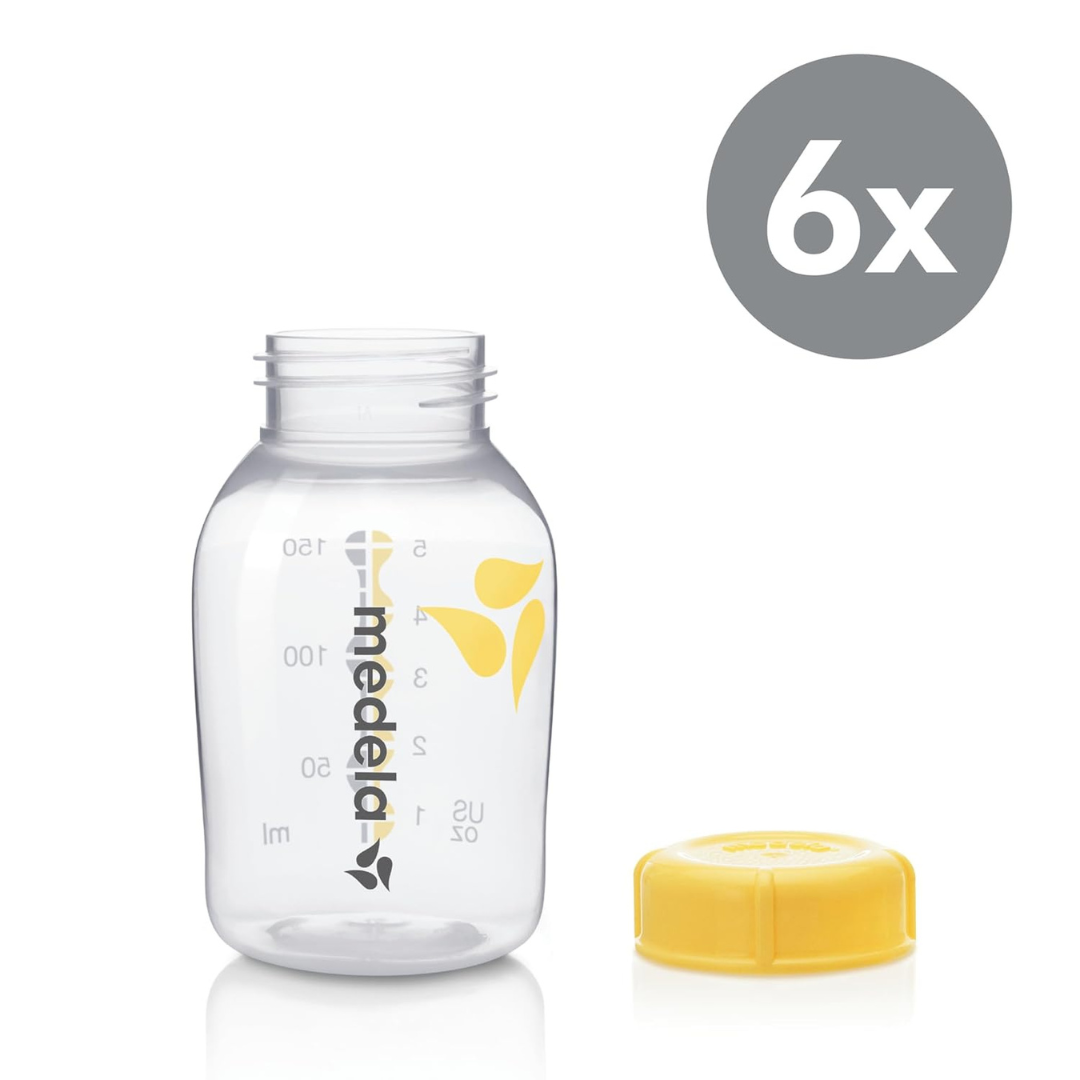 breast milk collection bottle medela 5 oz polypropylene packaging type case