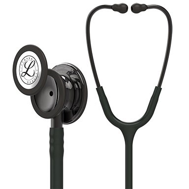 Clinician Stethoscope 3M™ Littmann® Classic III™ Black 1-Tube 27 Inch Tube Convertible Chestpiece