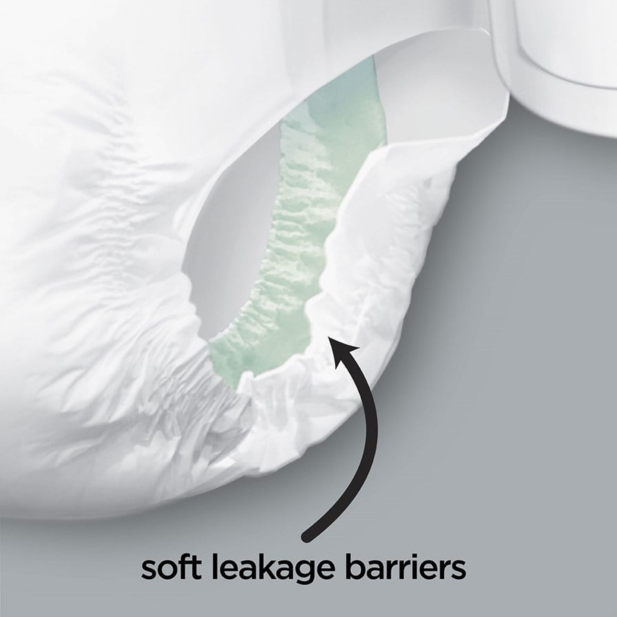 Unisex Adult Incontinence Brief Depend Large Disposable Heavy Absorbency, Packaging Type- Case