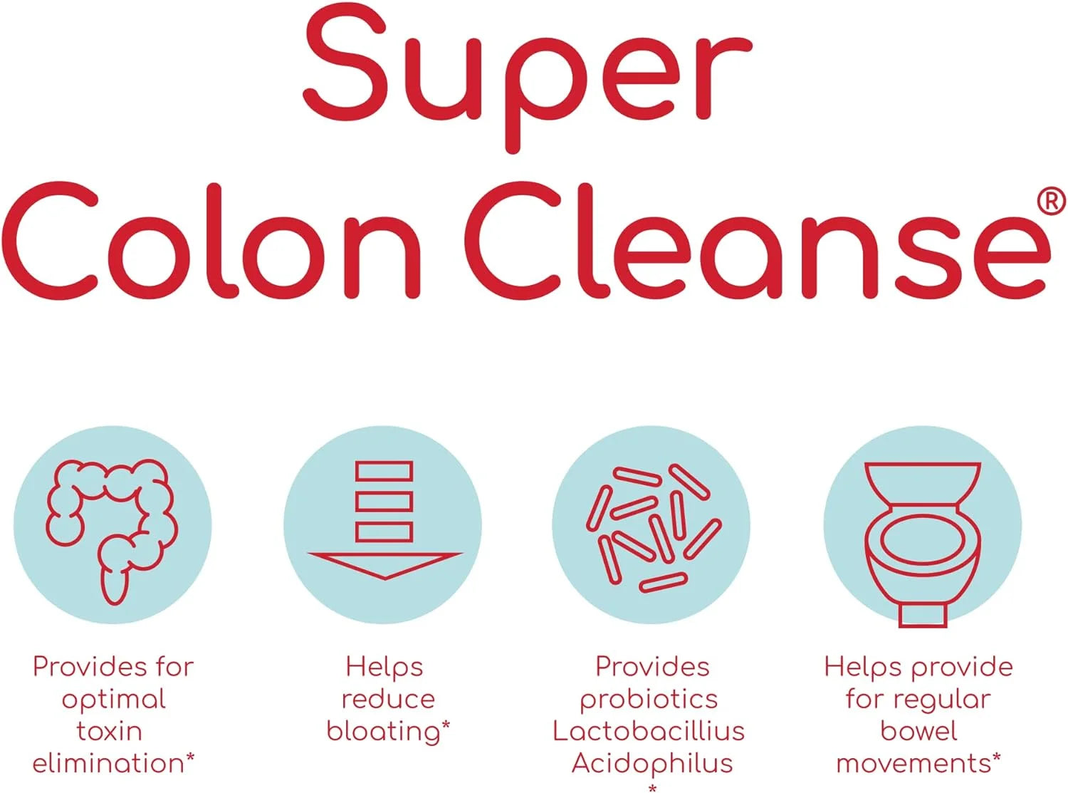 Super Colon Cleanse: 10-Day Cleanse, 12 Cleanses, 480 Capsules