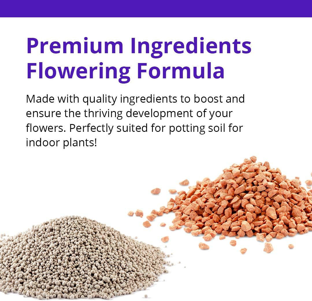 Flower Stacker – Best Flowering Formula for Bigger Harvests - Flowering Plant Food – Nutrient System for Potting Soil for Indoor Plants & Outdoor Plants - 8 Ounce