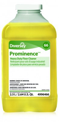 Floor Cleaner Diversey Prominence HD Liquid 2.5 Liter Bottle Citrus Scent J-Fill Dispensing Systems