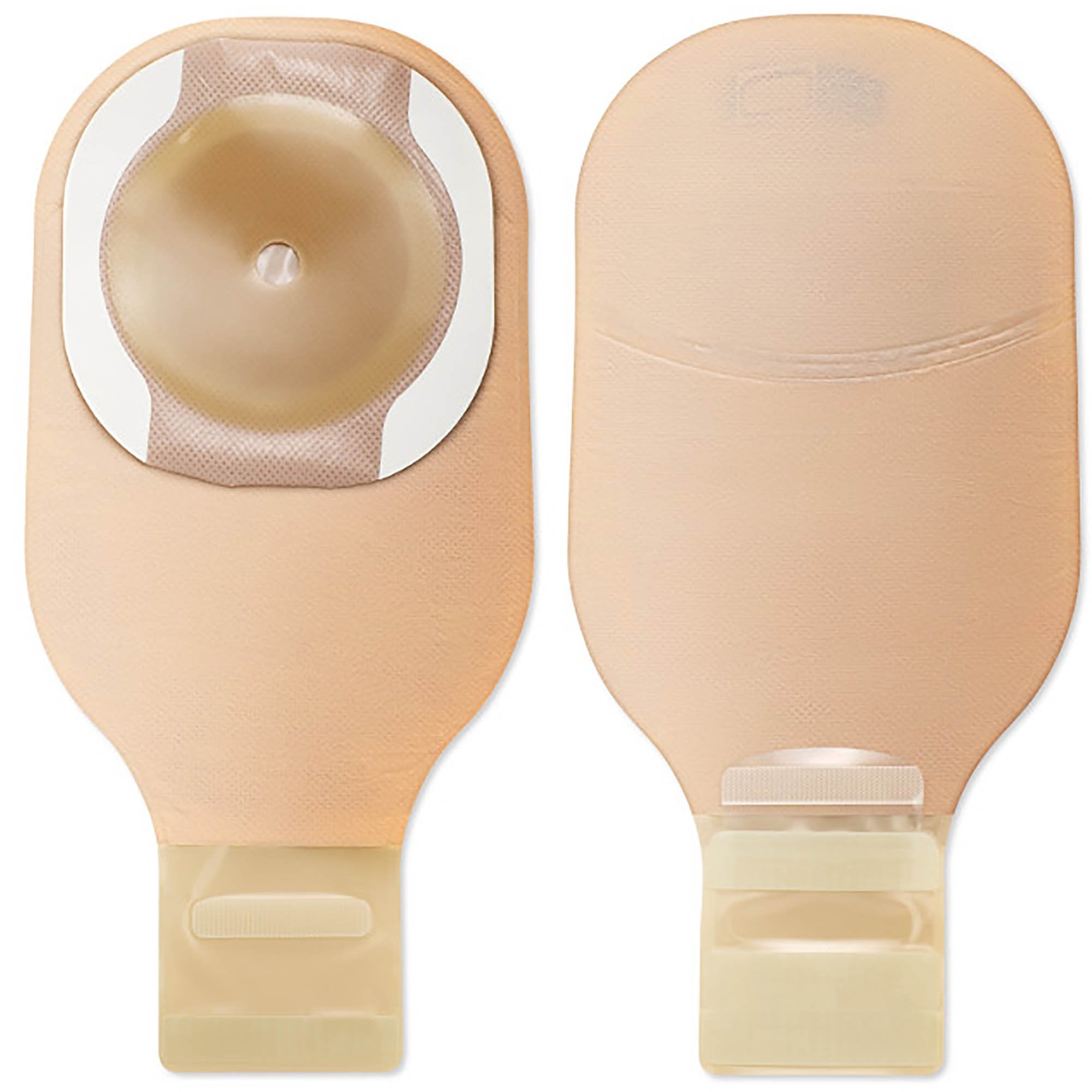 Ostomy Pouch Premier One-Piece System 12 Inch Length Flat, Trim to Fit Up to 2-1/2 Inch Stoma Drainable